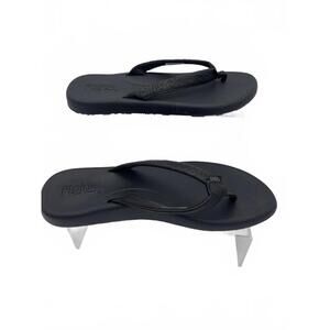 Flojos Flip Flops by Havaianas - Classic Black Casual Footwear Women's Size 8